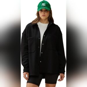Kuwalla Tee Cloud Shacket XS Black